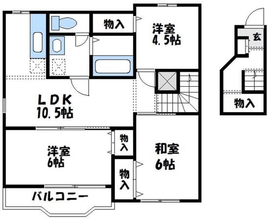 ル ヴァンヴェールの物件間取画像